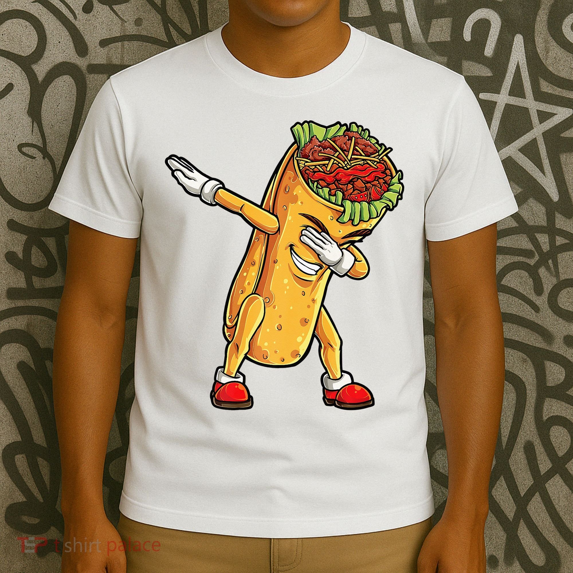 Dabbing Burrito Cinco de Mayo T-Shirt