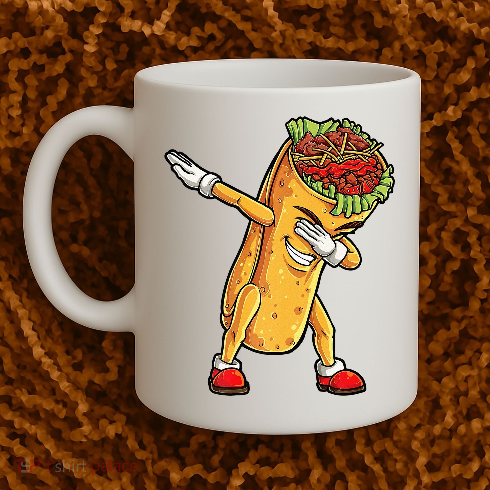 Dabbing Burrito Cinco de Mayo Coffee Mug