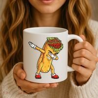 Dabbing Burrito Cinco de Mayo Coffee Mug thumb 3