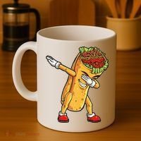 Dabbing Burrito Cinco de Mayo Coffee Mug thumb 4