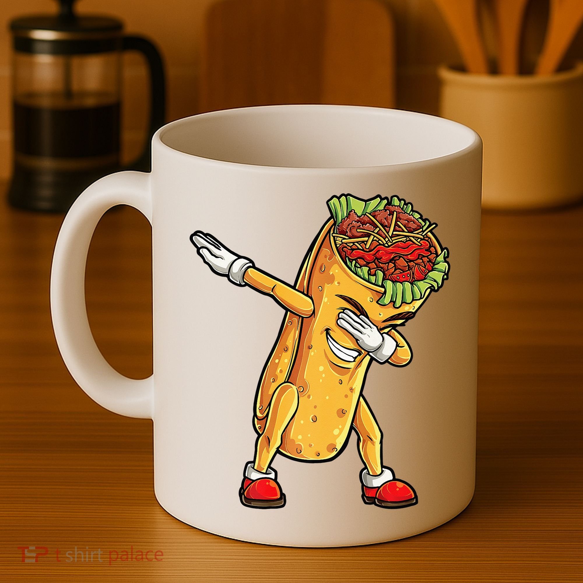 Dabbing Burrito Cinco de Mayo Coffee Mug