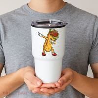 Dabbing Burrito Cinco de Mayo Tumbler thumb 2