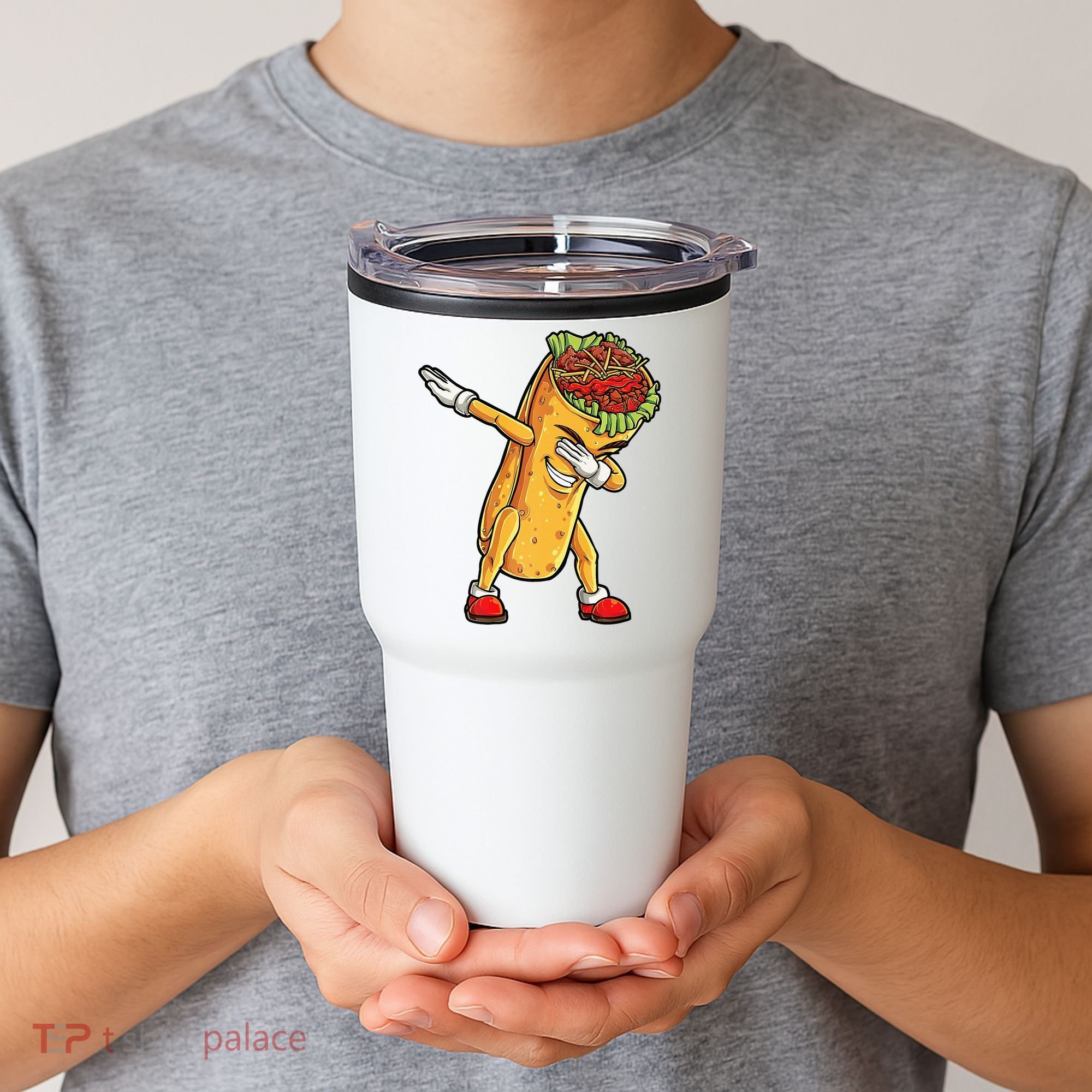 Dabbing Burrito Cinco de Mayo Tumbler