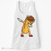Dabbing Burrito Cinco de Mayo Women's Tank Top thumb 0