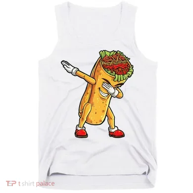 Dabbing Burrito Cinco de Mayo Tank Top