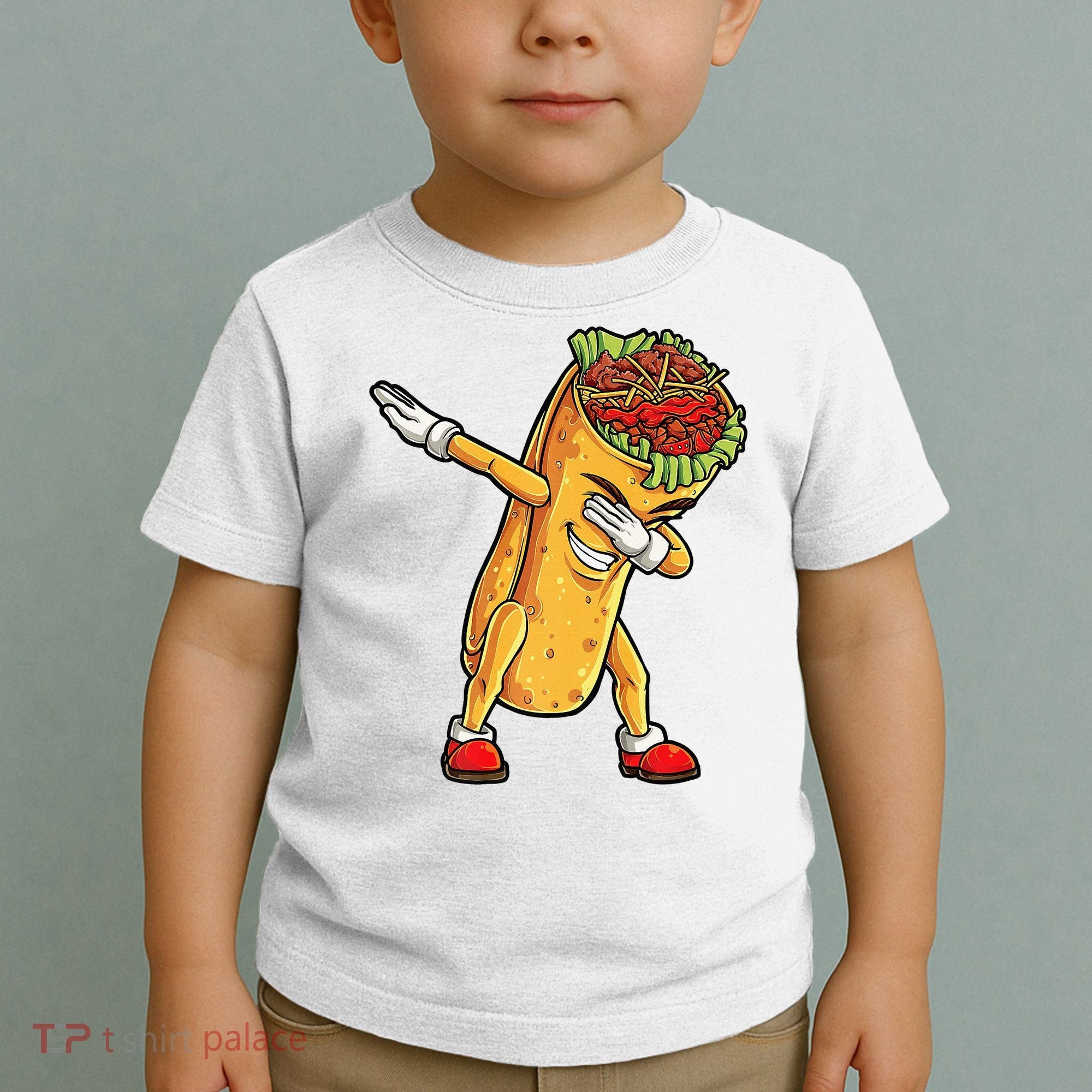 Dabbing Burrito Cinco de Mayo Toddler T-Shirt
