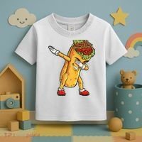 Dabbing Burrito Cinco de Mayo Toddler T-Shirt thumb 3
