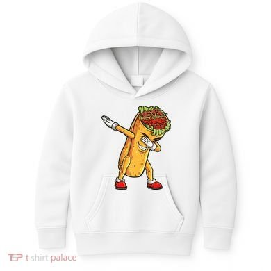 Dabbing Burrito Cinco de Mayo Kids Hoodie