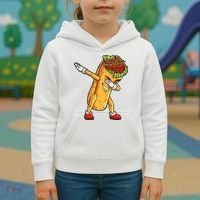 Dabbing Burrito Cinco de Mayo Kids Hoodie thumb 3
