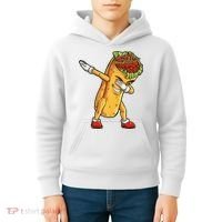Dabbing Burrito Cinco de Mayo Kids Hoodie thumb 4