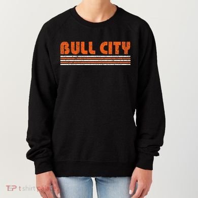 Durham Bull City Vintage 80s Retro Style Women's Sweatshirt