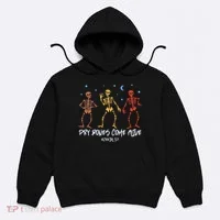 Dry Bones Come Alive Funny Skeleton Dancing Hoodie thumb 0