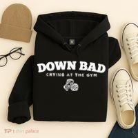 Down Bad Crying At The Gym Hoodie thumb 4