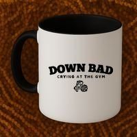 Down Bad Crying At The Gym Coffee Mug thumb 2