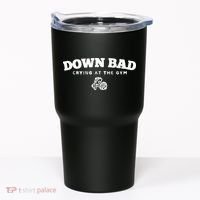 Down Bad Crying At The Gym Tumbler thumb 0