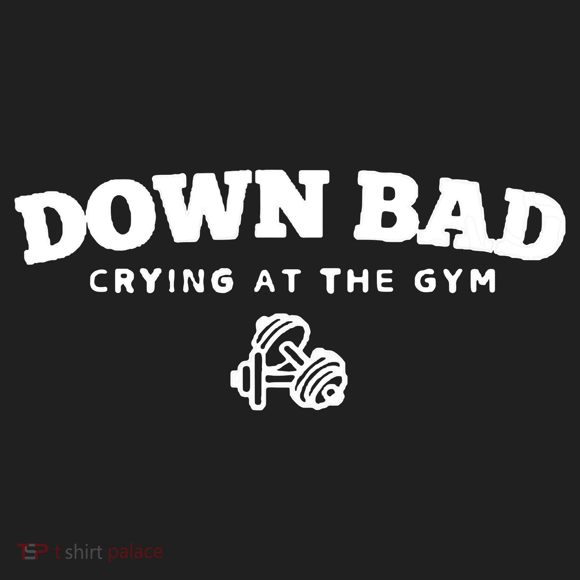 Down Bad Crying At The Gym Tumbler