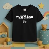 Down Bad Crying At The Gym Toddler T-Shirt thumb 3