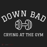 Down Bad Crying At The Gym Ttpd Women's Sweatshirt thumb 2