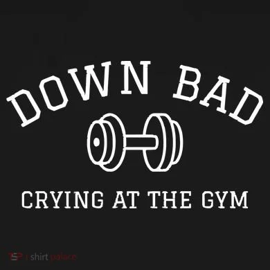 Down Bad Crying At The Gym Ttpd Ornament