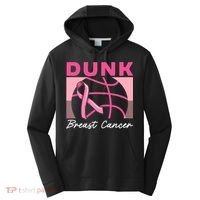Dunk Breast Cancer Basketball Player Breast Cancer Awareness Performance Fleece Hoodie thumb 0