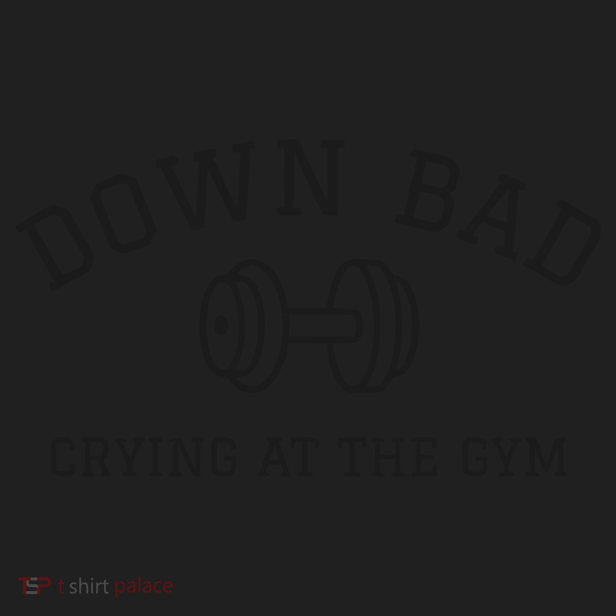 Down Bad Crying At The Gym Ttpd Women's Sweatshirt
