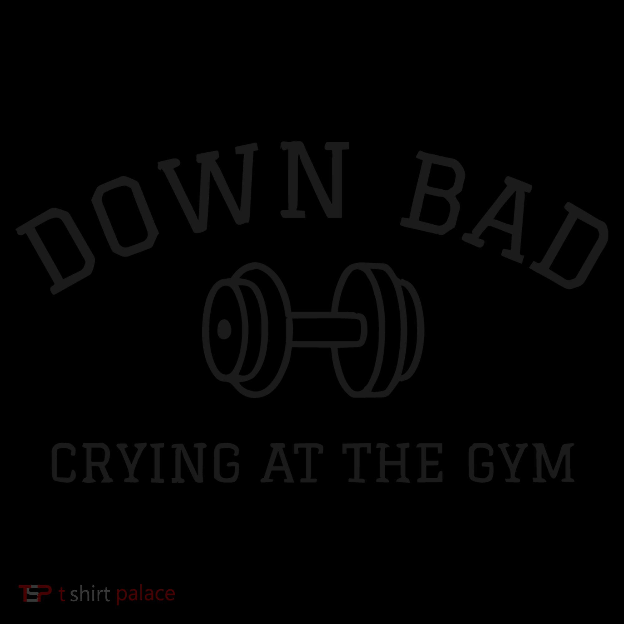 Down Bad Crying At The Gym Ttpd Tote Bag