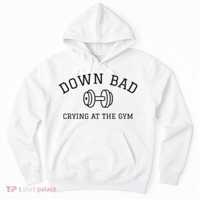 Down Bad Crying At The Gym Ttpd Hoodie