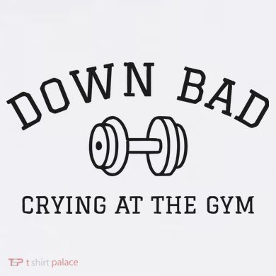 Down Bad Crying At The Gym Ttpd Sweatshirt