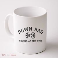Down Bad Crying At The Gym Ttpd Coffee Mug thumb 0