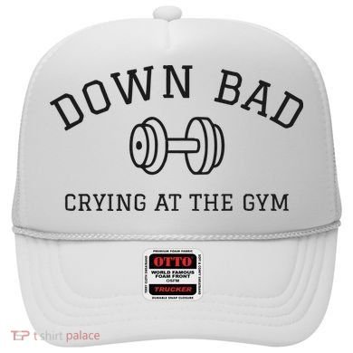 Down Bad Crying At The Gym Ttpd Hat
