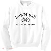 Down Bad Crying At The Gym Ttpd Kids Sweatshirt thumb 0