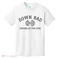 Down Bad Crying At The Gym Ttpd Kids T-Shirt thumb 0