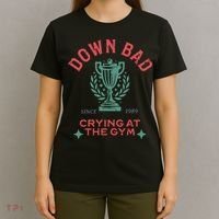 Down Bad Crying At The Gym Since 1989 Ttpd T-Shirt thumb 4