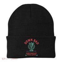 Down Bad Crying At The Gym Since 1989 Ttpd Beanie thumb 0