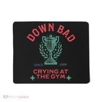 Down Bad Crying At The Gym Since 1989 Ttpd Mousepad thumb 0