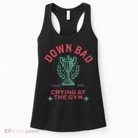 Down Bad Crying At The Gym Since 1989 Ttpd Women's Tank Top thumb 0