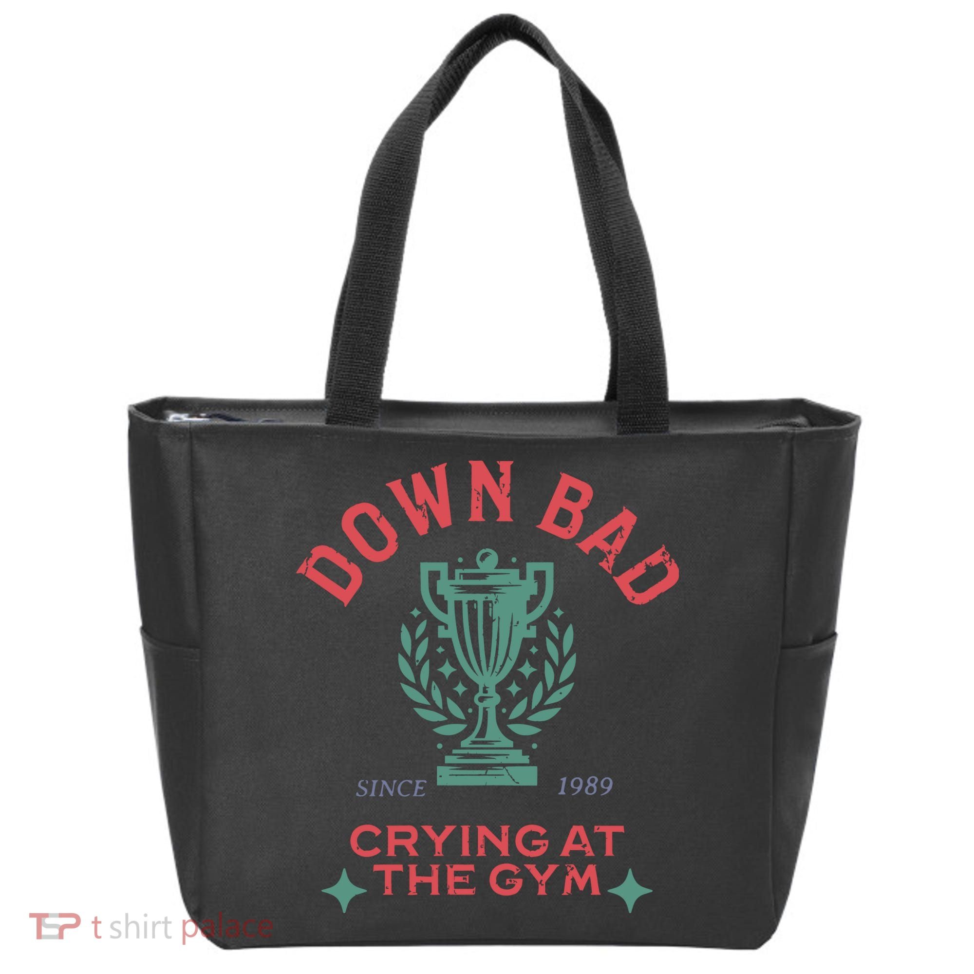 Down Bad Crying At The Gym Since 1989 Ttpd Tote Bag