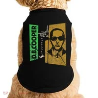 D. B. Cooper Skyjacker Hijack Retro 60s Style Graphic Doggie Tank thumb 0