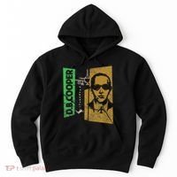D. B. Cooper Skyjacker Hijack Retro 60s Style Graphic Hoodie thumb 0