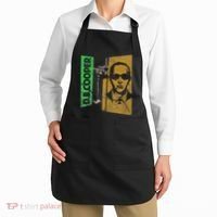 D. B. Cooper Skyjacker Hijack Retro 60s Style Graphic Apron thumb 2