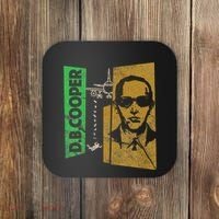 D. B. Cooper Skyjacker Hijack Retro 60s Style Graphic Coaster thumb 0