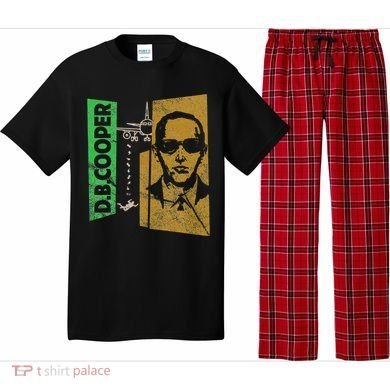 D. B. Cooper Skyjacker Hijack Retro 60s Style Graphic Pajama Set