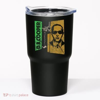 D. B. Cooper Skyjacker Hijack Retro 60s Style Graphic Tumbler
