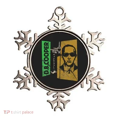 D. B. Cooper Skyjacker Hijack Retro 60s Style Graphic Ornament