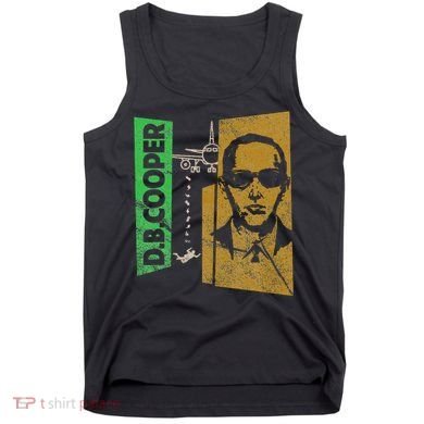D. B. Cooper Skyjacker Hijack Retro 60s Style Graphic Tank Top