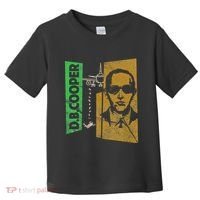 D. B. Cooper Skyjacker Hijack Retro 60s Style Graphic Toddler T-Shirt thumb 0