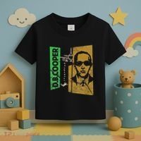 D. B. Cooper Skyjacker Hijack Retro 60s Style Graphic Toddler T-Shirt thumb 3