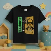 D. B. Cooper Skyjacker Hijack Retro 60s Style Graphic Toddler T-Shirt thumb 3