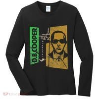 D. B. Cooper Skyjacker Hijack Retro 60s Style Graphic Women's Long Sleeve Shirt thumb 0