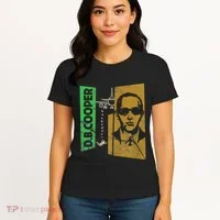 D. B. Cooper Skyjacker Hijack Retro 60s Style Graphic Women's T-Shirt thumb 4